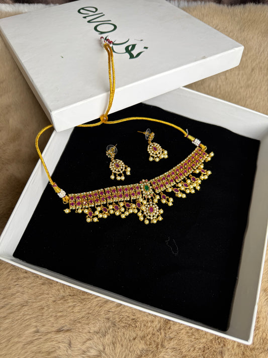 South Indian Necklace Set