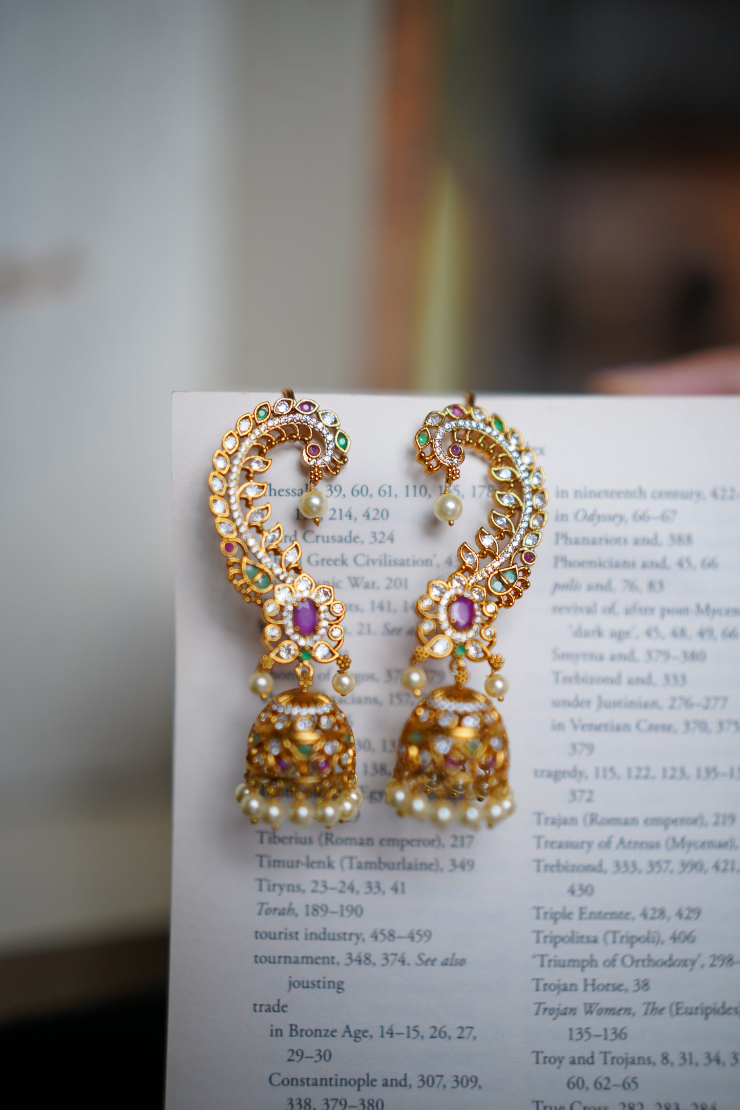 South Indian Ear Cuffs