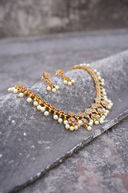 South Indian Necklace Set