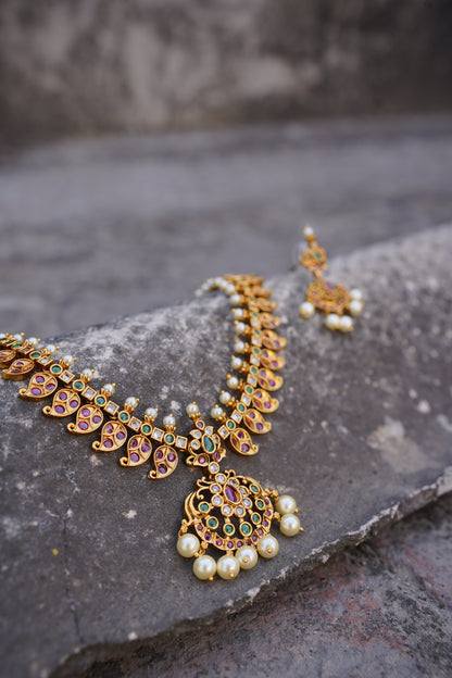 South Indian Necklace Set