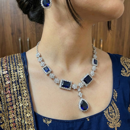 High Quality Stone Embedded Zircon AD Set