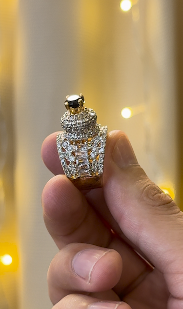 RP Gold Plated Jarao Polish Zircon Ring