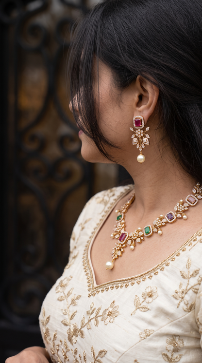 South Indian Necklace Set