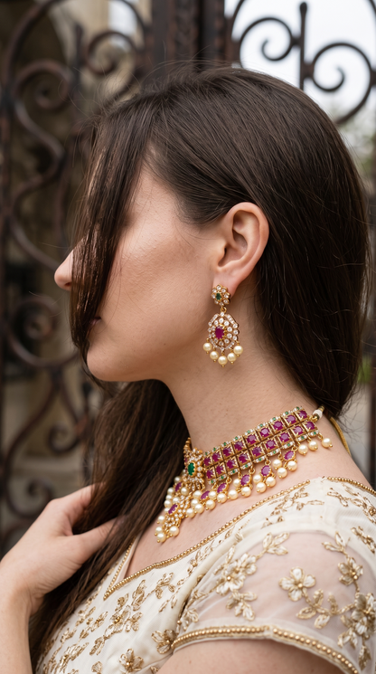 South Indian Necklace Set