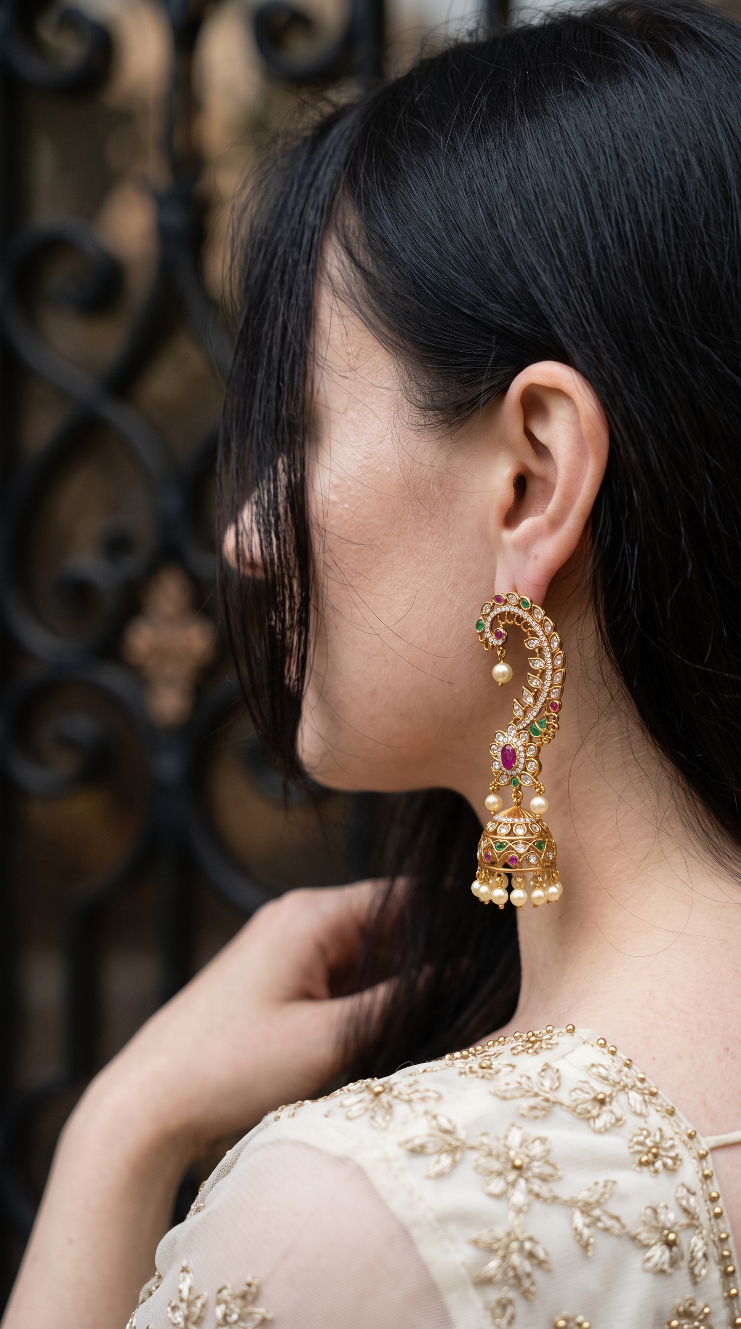South Indian Ear Cuffs