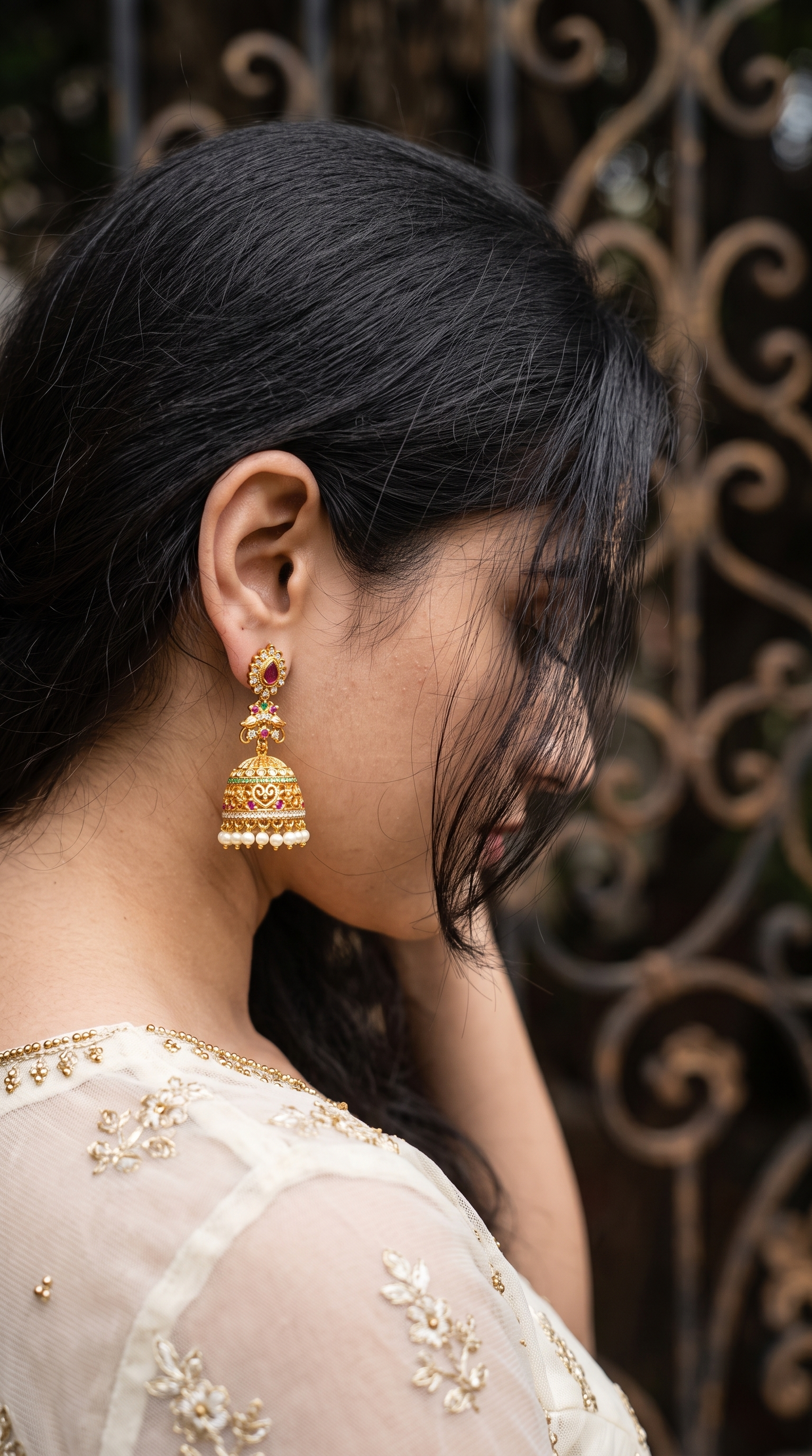 South Indian Jhumka
