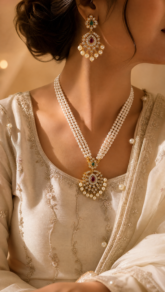 South Indian Necklace Set